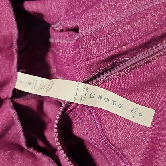 Lululemon Zip Jacket Size 8 - Picture 6 of 10